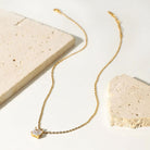 Mykonos Pendant Necklace (White) - Bare Essentials