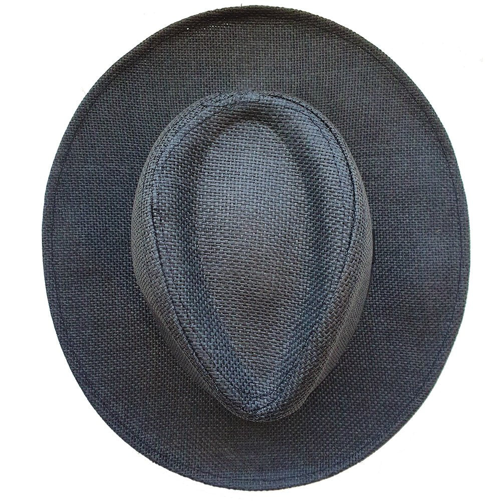 Panama Style Hat (Black) - Bare Essentials