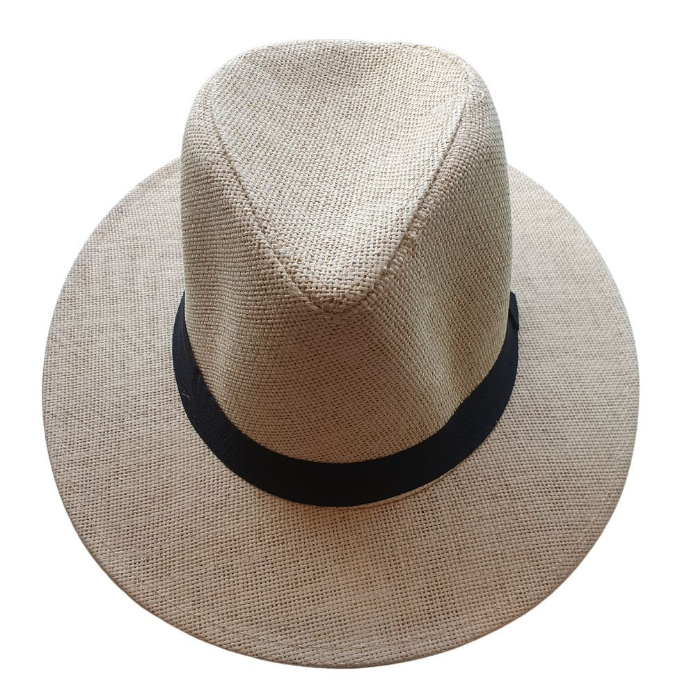Panama Style Hat (Natural) - Bare Essentials