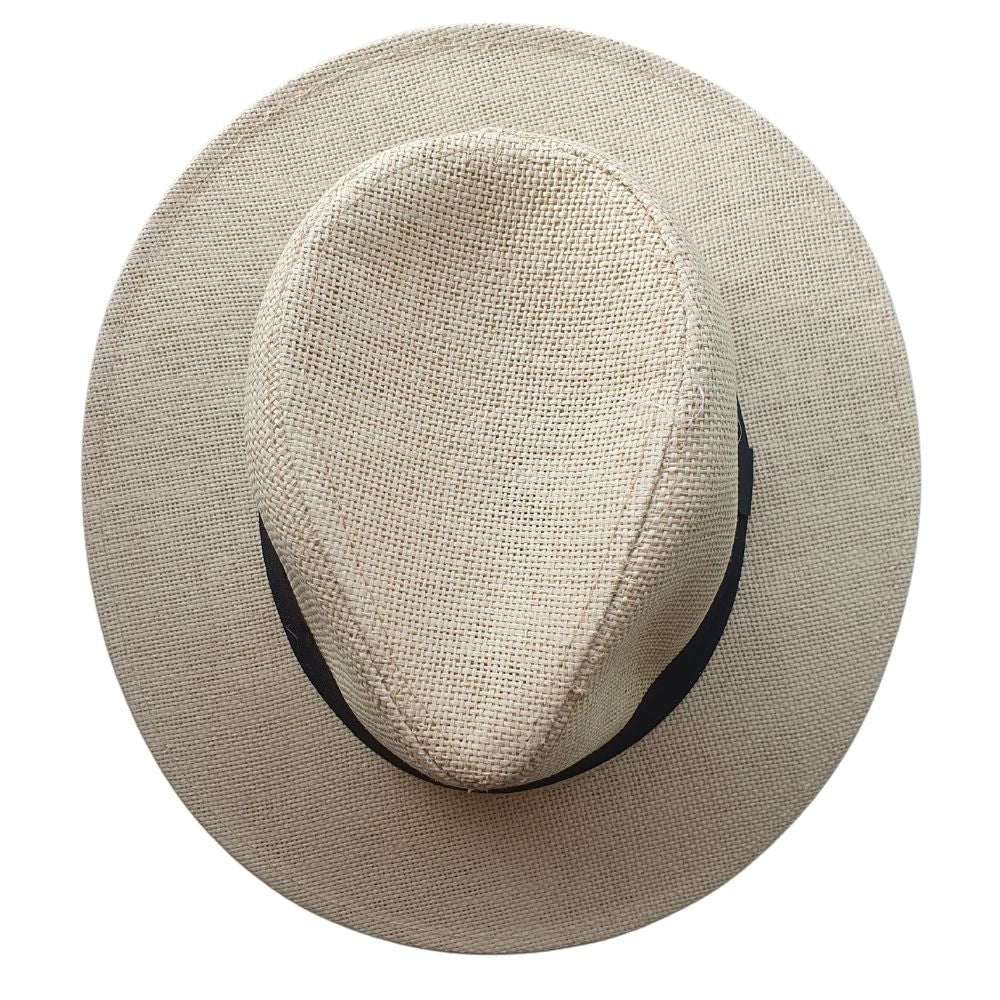 Panama Style Hat (Natural) - Bare Essentials
