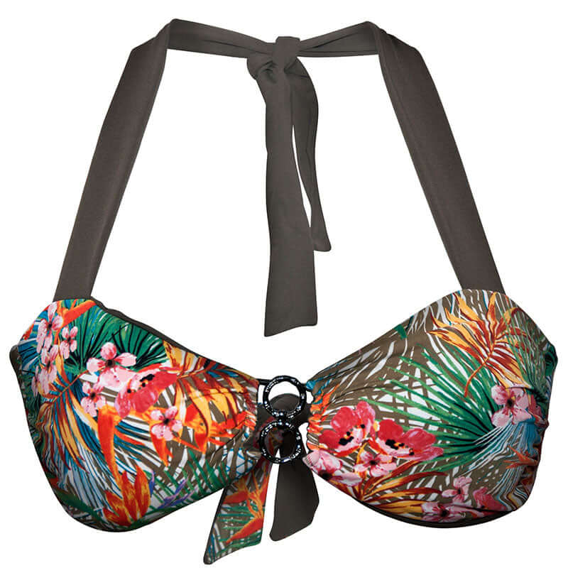 Paradise Trim Bandeau & Trim Pant (Reversible) - Bare Essentials