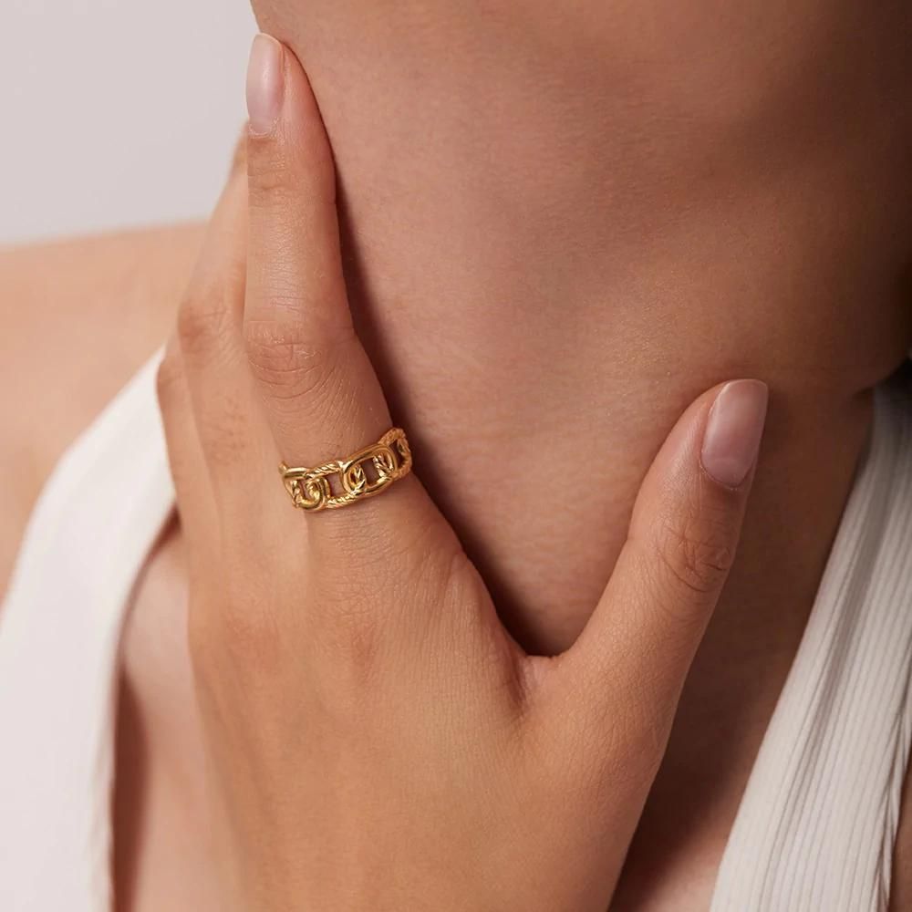 Paris Chain Ring - Bare Essentials