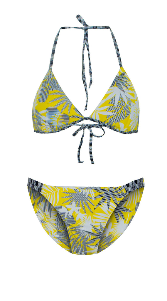 Pixeleaf Fixed Tri & Tanga Pant (Yellow) - Bare Essentials