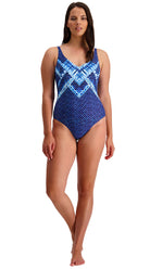 Pop Indigo U/W V Neck Suit (D/DD & E/F) - Bare Essentials