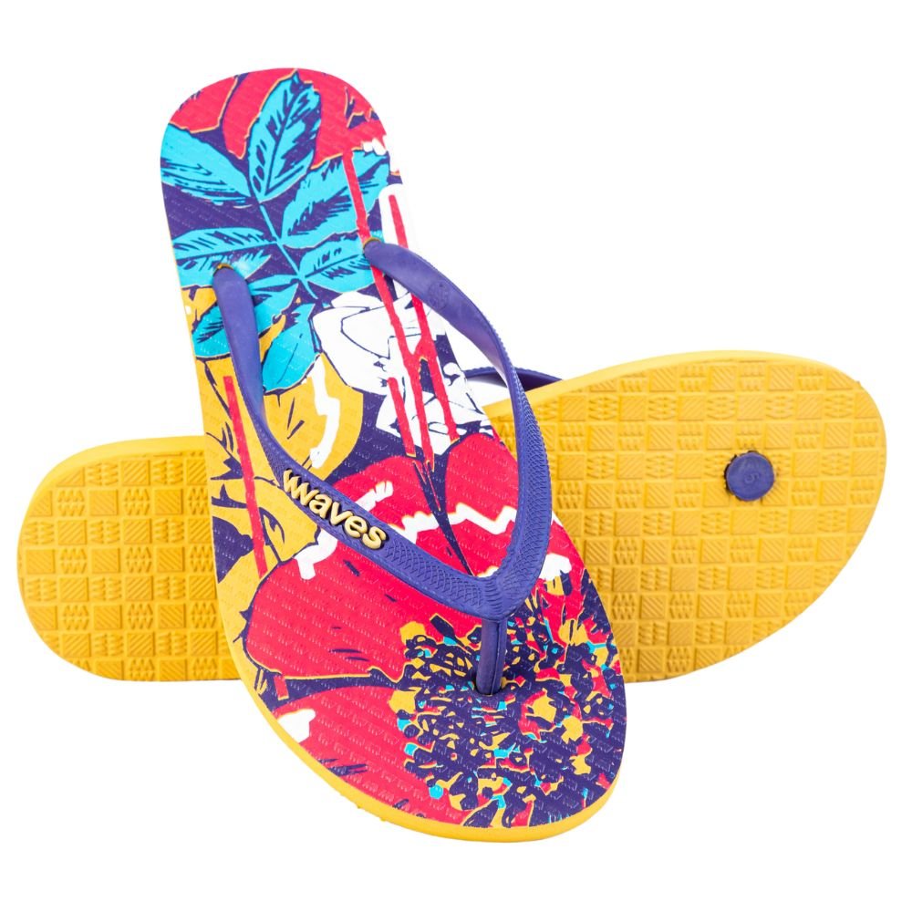 Printed Women's Flip Flops - Bare Essentials