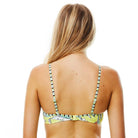 Retro Surf Slim Tie U/W (C/D cup) & Bound Pant - Coral - Bare Essentials