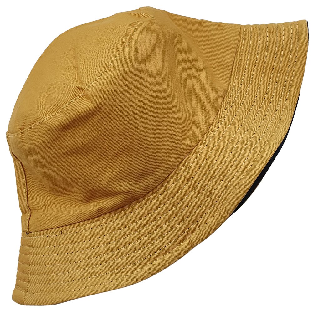 Reversible Bucket Hat (Mustard) - Bare Essentials