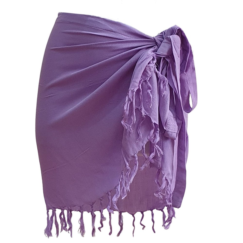 Short Sarong (Lavander) - Bare Essentials