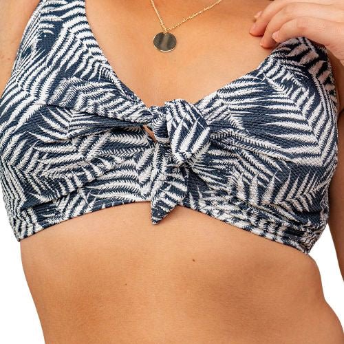 Silver Fronds U/W Tie Front (C/D, DD/E & F/G) and Mid Rise Pant - Bare Essentials