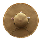 SOLD OUT - Brown Straw Hat with Shells - Bare Essentials