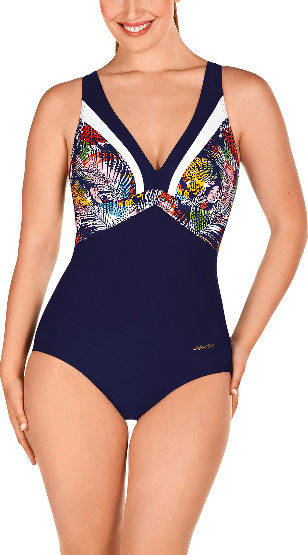 Solid & Print Mix Shape Swimsuits - Bare Essentials
