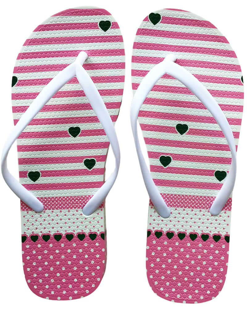 Sweetheart Flip Flops - Pink - Bare Essentials