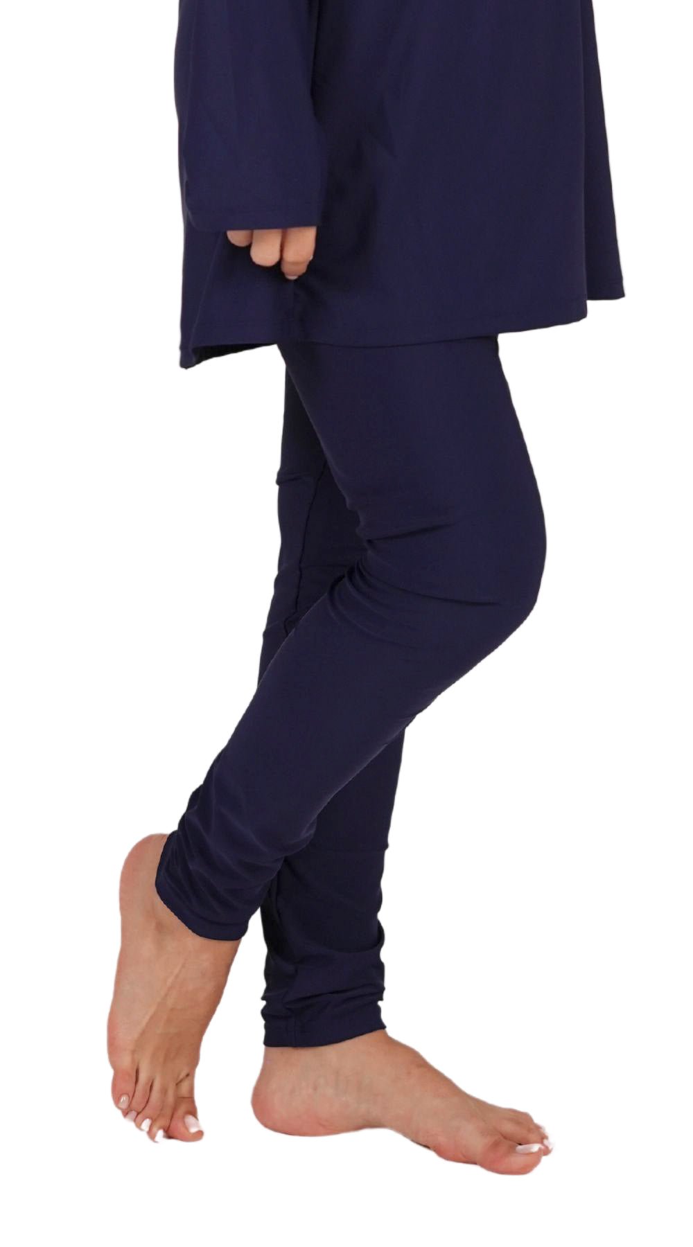 Swim Leggings (Navy) - Bare Essentials