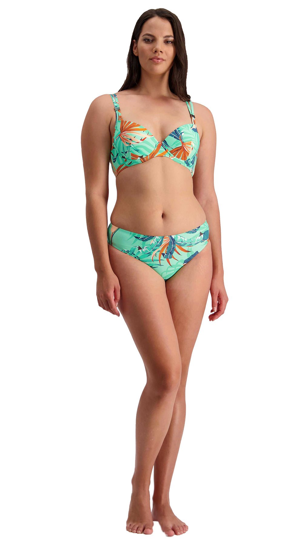 Tropical Vibes Twin Straps Top (C, D & DD) & Mid Rise Pant - Bare Essentials