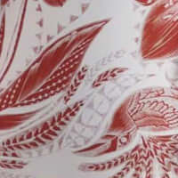 Vintage Bloom Cap Sleeve Suit (Blue, Brick) - Bare Essentials